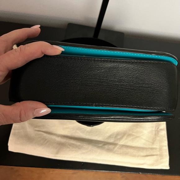 Coach Page Calf Hair Painted Leaf/Walnut Crossbody - Picture 6 of 13